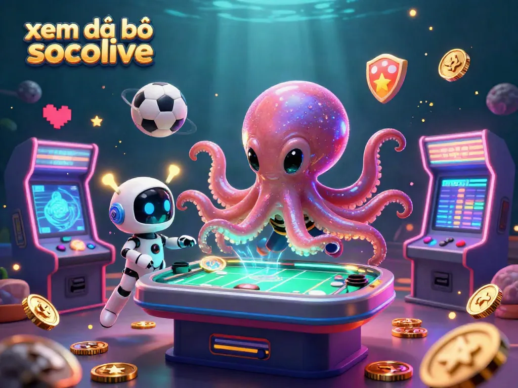 xem đá bóng socolive while placing bets on a holographic table with alien characters.