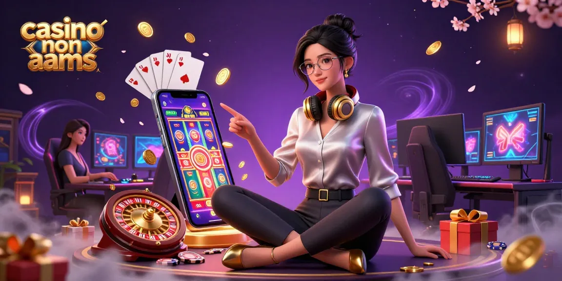 Scopri il mondo emozionante dei casinò non AAMS con giochi vibranti, monete e un'ambientazione glamour.
