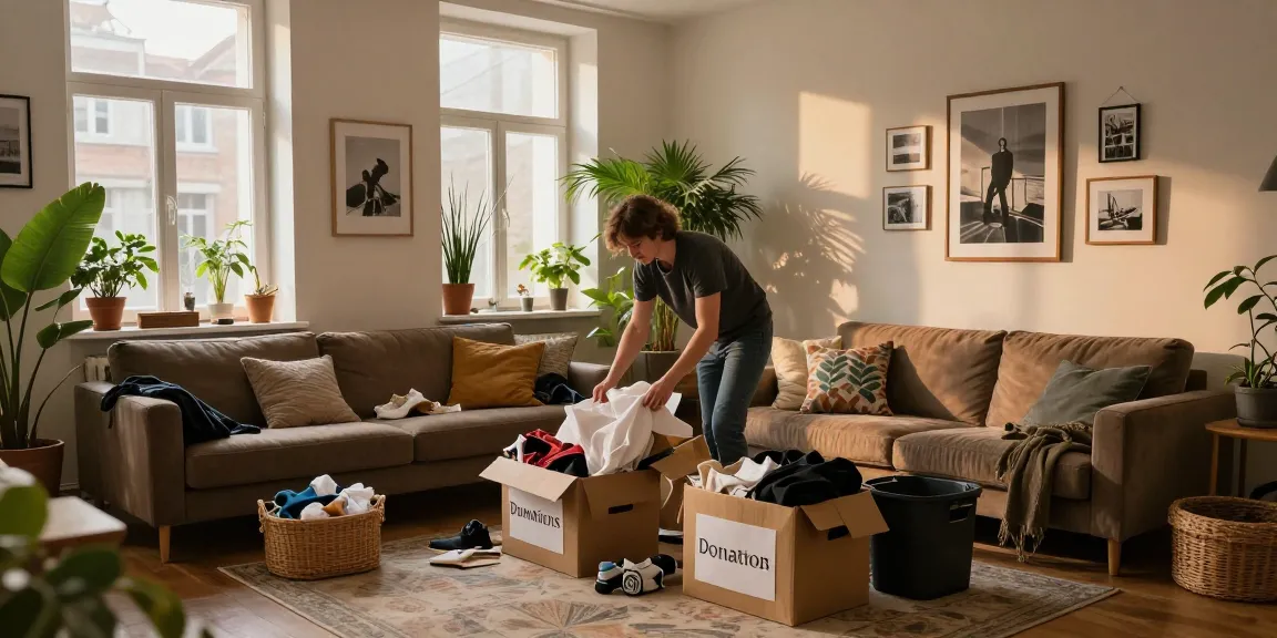 Efficient Wohnungsentrümpelung Berlin scene demonstrating professional decluttering.