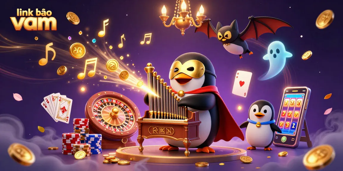 Experience the thrill of winning with link vào vmax - a vibrant online casino scene with golden coins and dynamic game elements.