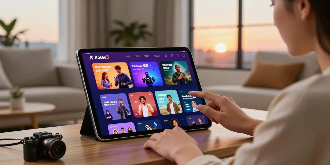 Pengalaman pengguna Katsu5 dengan platform digital modern yang interaktif dan nyaman di rumah.