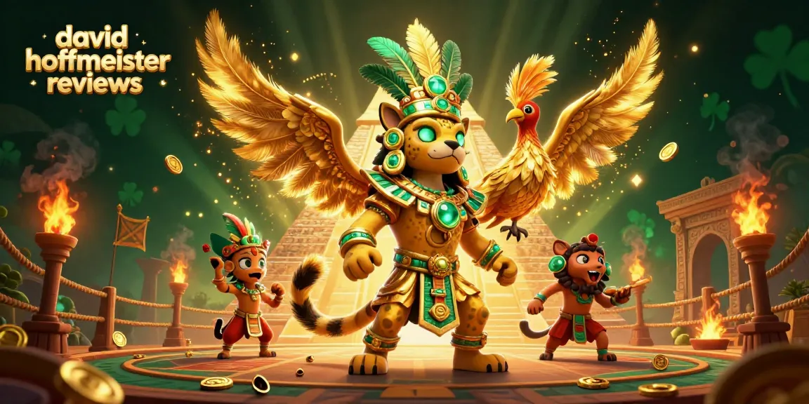 Experience the excitement of gambling in this david hoffmeister reviews themed vibrant illustration of a Mayan priest.