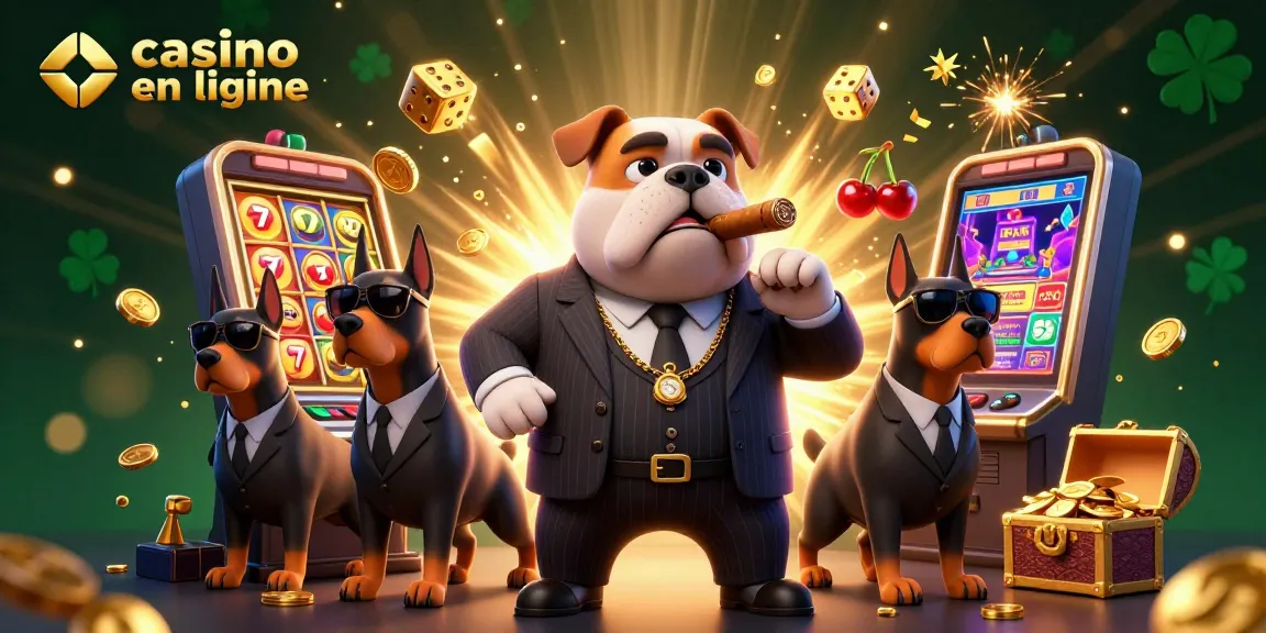 Obtenez des gains au casino en ligne avec un bouledogue mafieux et ses gardes du corps