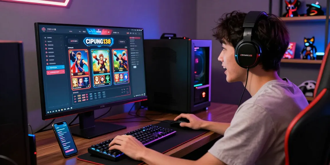 Pengguna CIPUNG138 bermain slot online dengan antusias di lingkungan modern yang nyaman.