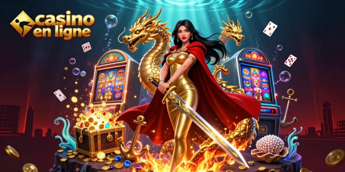 Vivez l'excitation et le glamour des casinos en ligne avec des machines à sous dynamiques et des éléments de jeu vibrants.