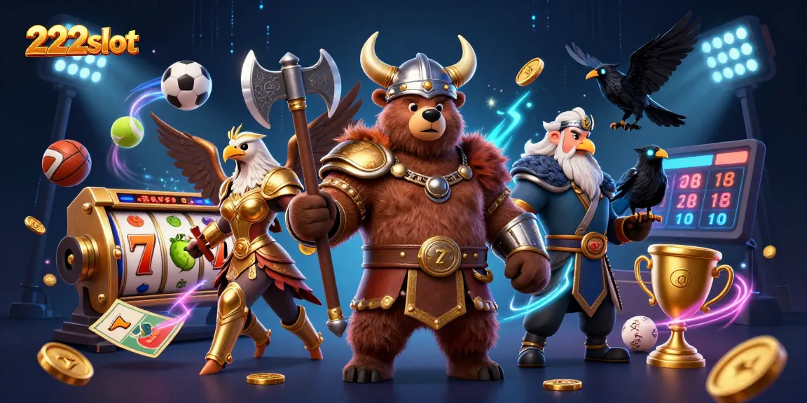 Slot online 222slot siap memberikan kemenangan dengan Viking dan Valkyrie sebagai karakter utamanya.