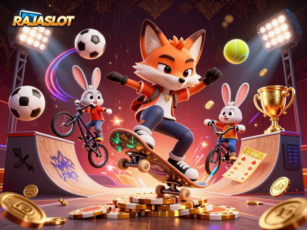 RAJASLOT menghadirkan pemain slot beraksi dengan karakter 3D untuk memenangkan jackpot.