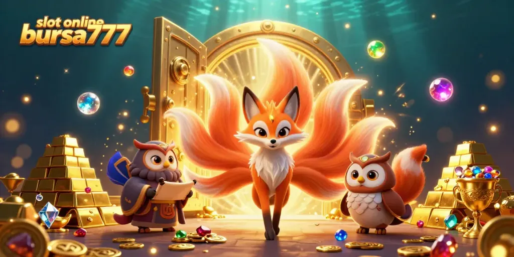 Menangkan jackpot dengan slot online bursa777 dalam suasana magis penuh warna.