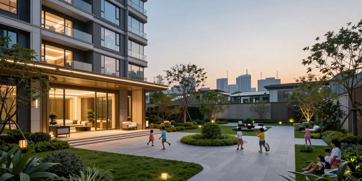 Dover Residences Price showcased in a vibrant community living scene highlighting modern architecture and family-friendly amenities.